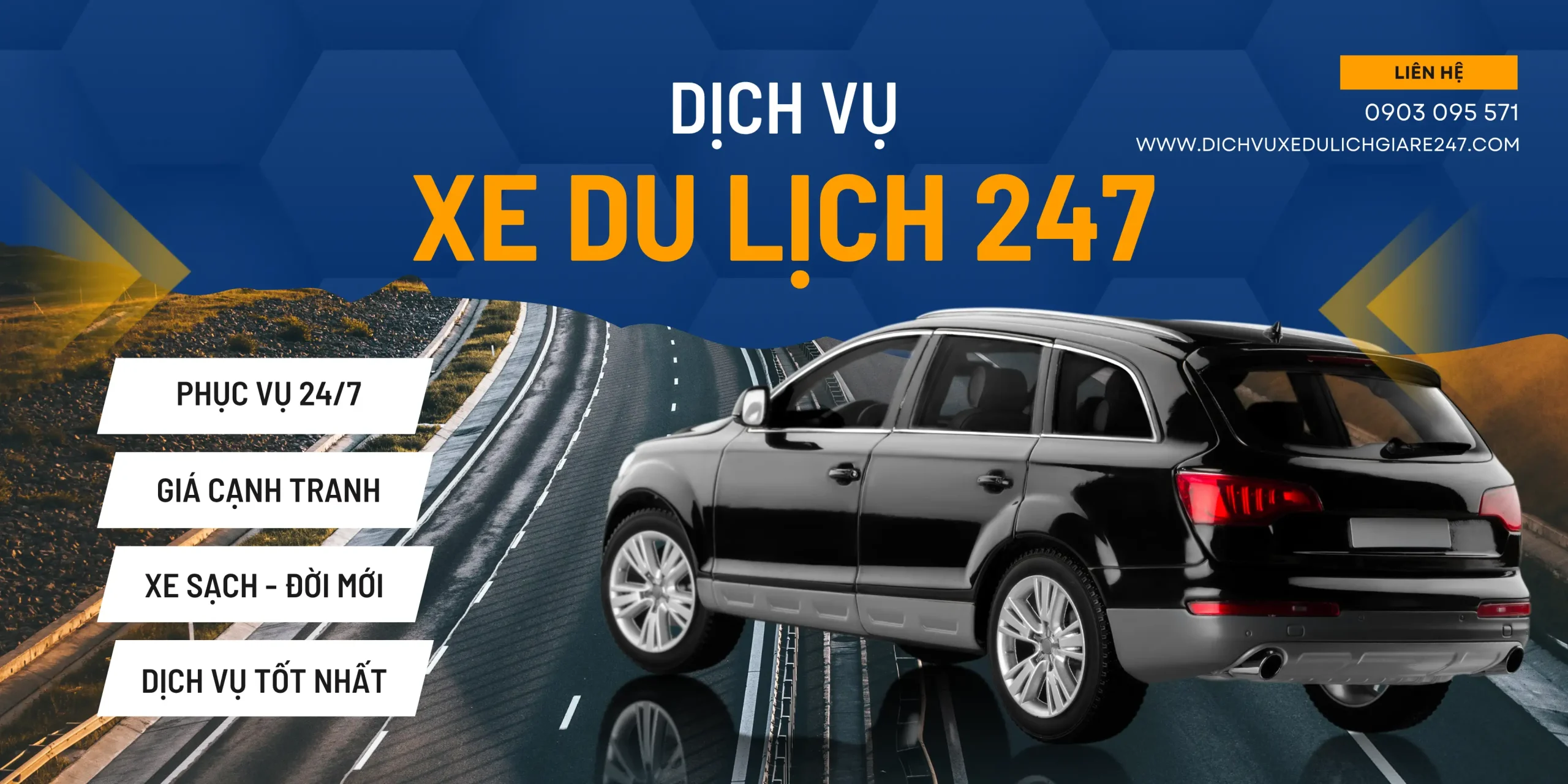Dịch vụ xe du lịch giá rẻ 247